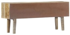 Aparador 140x30x60 cm madeira de mangueira maciça