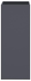 Vaso/floreira 32x29x75 cm aço antracite