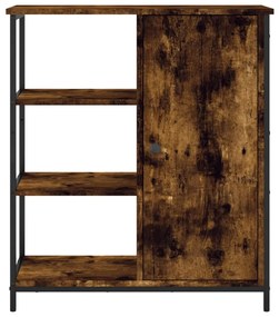 Aparador 70x30x80 cm derivados de madeira cor carvalho fumado