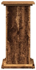 Suporte expositor c/ arrumação derivados madeira madeira velha