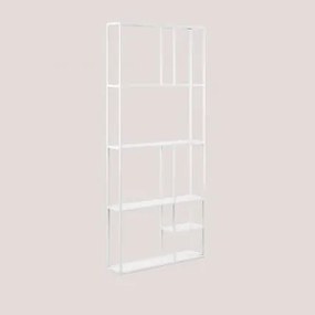 Estante Modular De Parede 80x180 Cm Em Aço Thura Gardénia Branco - Sklum