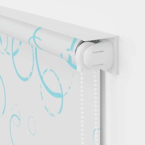 Estore de rolo para o duche 120x240 cm bolhas