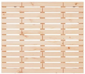 Cabeceira de parede 106x3x91,5 cm madeira de pinho maciça