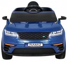 Carro elétrico para Crianças 12V 4x4 Super-S Rodas de EVA, Assento couro Azul