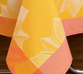 Toalhas de mesa 100% algodão jacquard - Marca Fateba: 180 x 180 cm