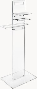 Suporte para papel higiénico com toalheiro Calipso