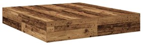 Cama de Armazenamento Madeira Velha 180 x 200 cm - Madeira Engenharia