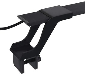 Lâmpada de aquário LED com braçadeira 25-45 cm azul e branco