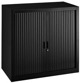 Armário Persiana Preto 800x800x420 mm