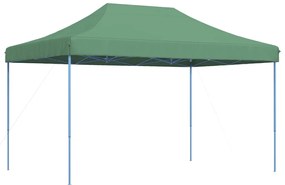 Tenda para festas pop-up dobrável 440x292x315 cm verde