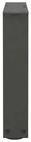 Pés para mesa de centro em V, 2 peças, antracite, 30x(30-31,3) cm, aço