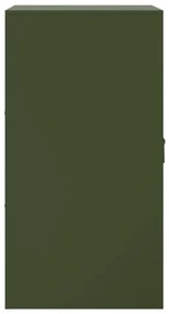 Aparador 34,5x39x73 cm aço verde azeitona