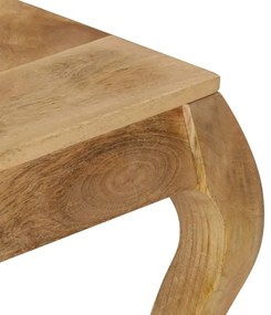 Mesa de apoio 45x45x40 cm madeira de mangueira maciça