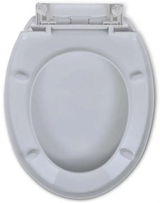 Tampo de sanita com fecho suave oval branco