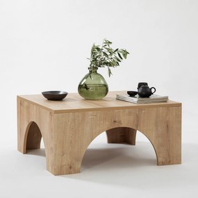 Mesa de Café Collesium - Carvalho - 80x37x80 cm