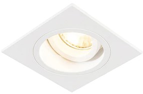 LED Foco de encastrar quadrado branco lâmpada-WiFi-GU10 - CHUCK Moderno