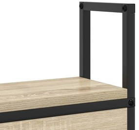 Cabeceira de armazenamento com cabeceira Carvalho sonoma 120 cm