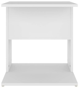 Mesa de apoio 45x45x48 cm derivados de madeira branco