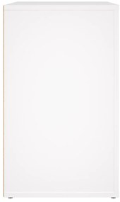 Mesa de cabeceira 50x36x60 cm derivados de madeira branco