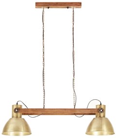 Candeeiro suspenso industrial 25 W 109 cm E27 bronze