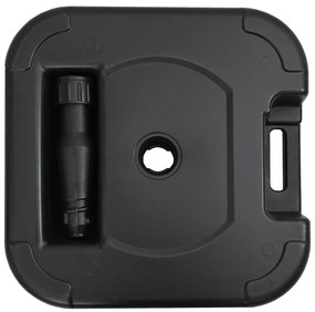 Base para Parasol de Exterior vidaXL com 28 kg de Areia ou 24 L de Águ