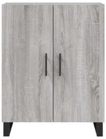 Armário alto 69,5x34x180 cm derivados de madeira sonoma cinza