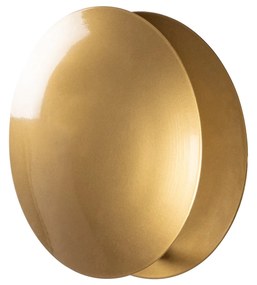 Candeeiro de Parede Yosma – Dourado – 25x25x16 cm