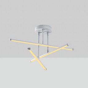 Candeeiro Chandelier Ledflower – Nardo Grey – 51x26x51 cm