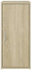 Sapateiras 2 pcs 32x35x70 cm contraplacado cor carvalho sonoma