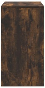 Toucador e banco 60x40x113,5 cm carvalho fumado