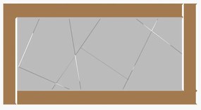 Espelho Pierre – Bronze – 60 cm x 120 cm x 2,2 cm