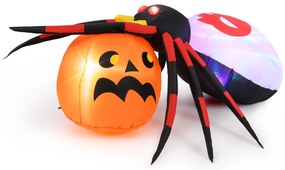 Decoração inflável de 177 cm Natal LED Papai Noel no carro Decoração de Natal com boneco de neve