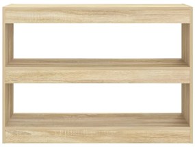 Estante/divisória 100x30x72 cm cor carvalho sonoma