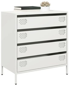 Aparador 68x39x73,5 cm aço laminado a frio branco