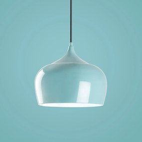 Candeeiro de Teto Patıne – Turquesa – Ø28 h:29 cm