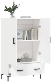 Aparador alto 69,5x31x115 cm derivados de madeira branco