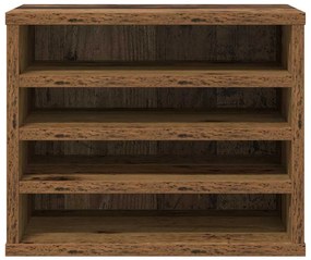 Organizador de Mesa Madeira Velha 36x26x29.5 cm Madeira de Engenharia