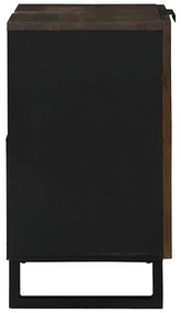 Armário de Pia 62 x 33 x 58 cm – Design forte em madeira de manga.