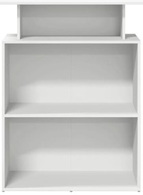 Balcão de recepção 100x40x104 cm derivados de madeira branco