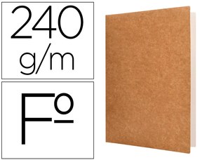 Classificador Kraft, Tam A4 315 X 235 mm com Branco Intenso