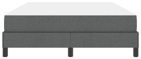 Cama Box Outros Cinzento escuro 140 x 200 cm tecido