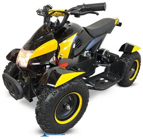 Moto 4 para crianças Cobra 36V 800W Amarelo