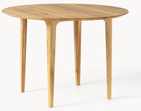 Mesa de jantar redonda em madeira de carvalho Archie, Ø 110 cm