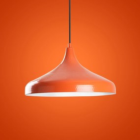 Candeeiro Chandelier Tattoo – Laranja – Ø36 h:22 cm