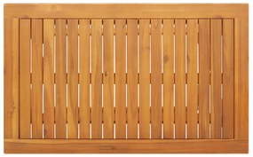Conjunto de Bistro de Jardim de 4 Peças vidaXL de Madeira Maciça de Ac