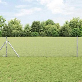 Cerca Hexagonal vidaXL 0,6x10 m Aço Galvanizado