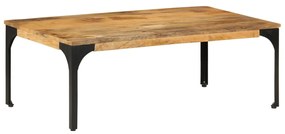 vidaXL Mesa de centro 100x55x35 cm madeira de mangueira maciça