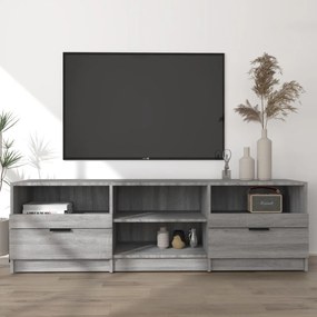 Móvel de TV 150x33,5x45 cm derivados de madeira cinzento sonoma