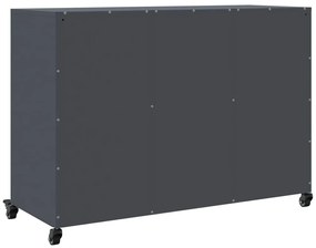 Aparador 100,5x39x72 cm aço antracite