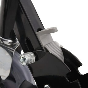Trotinete para criança com assento e LED 120 W preto